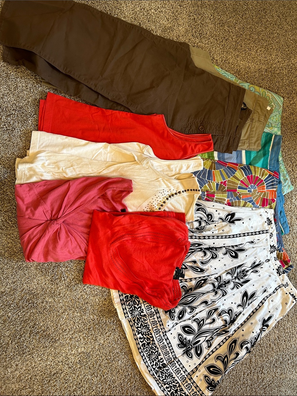 Entire bundle! Talbots Petite Women's Tops and Skirt sizes small, 6 and 8 petite